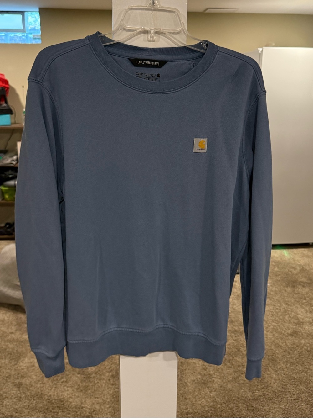 Carhartt Women's Crewneck Sweatshirt - Slate Blue